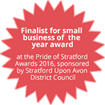 Finalist for small business of the year award