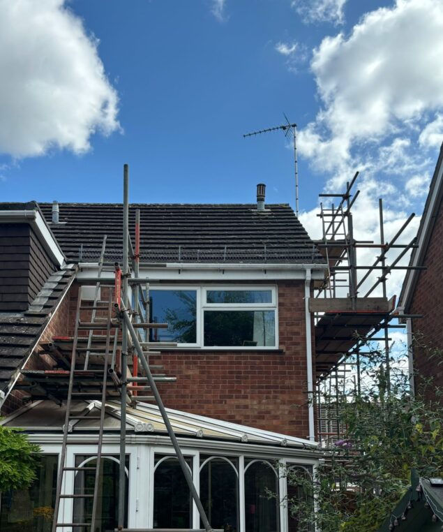 New dry verge system to be installed on all elevations - Stratford Upon Avon 1