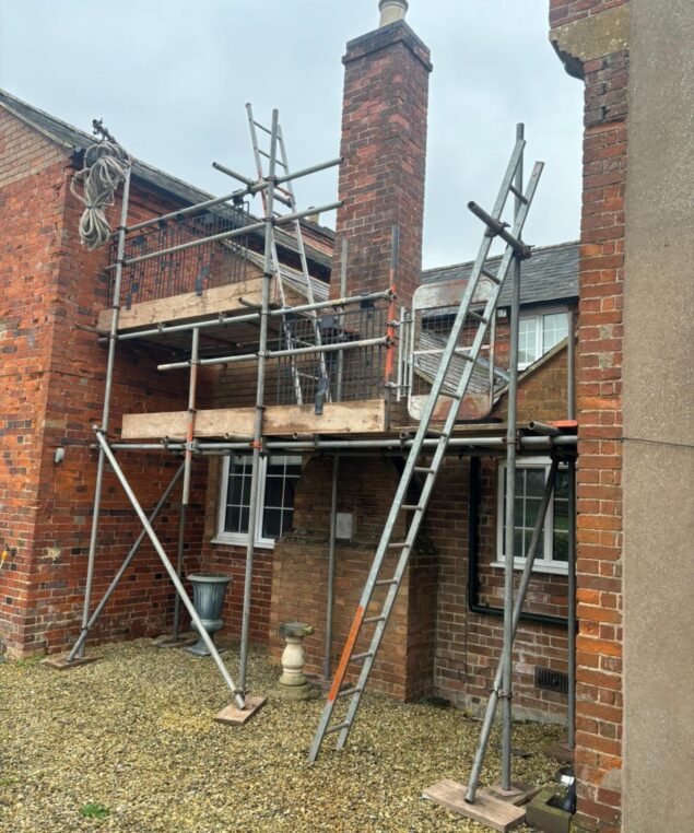 Re roofing of slate roof- Stratford upon Avon