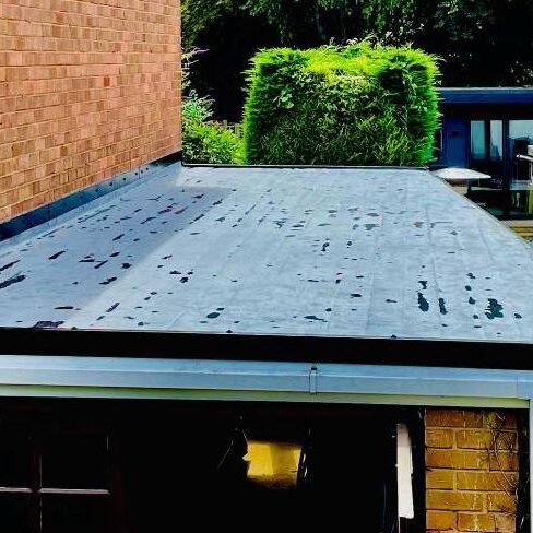 Rubberbond EPDM flat roof in stratford upon avon