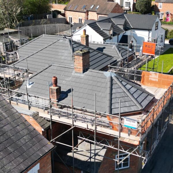 New roof installed in Ettington near Stratford upon Avon by Marcus Roofing Midlands